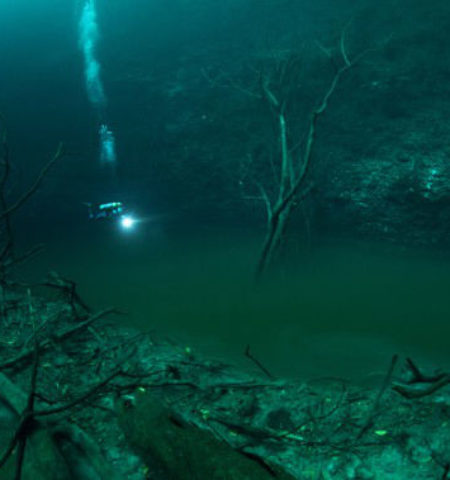 Picture There Exists an Underwater River in Mexico and Its Pictures Will Leave You Stunned!