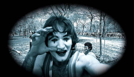 Picture In 1974, A Photographer Took Pictures Of Two Mimes. 35 Years Later, He Was Surprised When He Realized Who They Were.