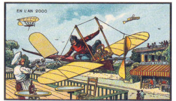 Picture In 1900, Several French Artists Drew What They Thought Life Would Be Like In 2000. The Results Are Surprisingly Unexpected.