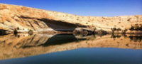 Picture A ‘Mysterious Lake’ Appeared In Drought Ridden Tunisian Desert Overnight.
