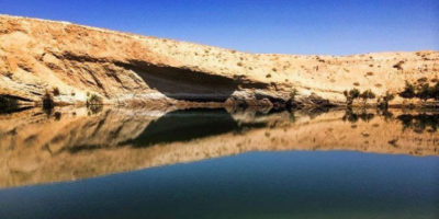 Picture A ‘Mysterious Lake’ Appeared In Drought Ridden Tunisian Desert Overnight.