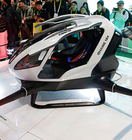 Picture Meet Ehang 184, Your Personal Automated Air Transport Vehicle