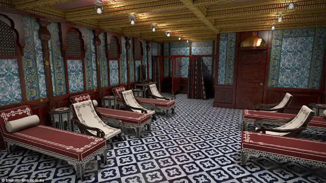 Turkish bath in Titanic II