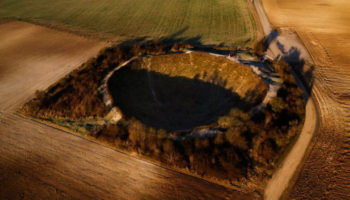 Picture The world we lost to war! These stunning pictures reveal what the World war 1 battlefields look like after 100 years