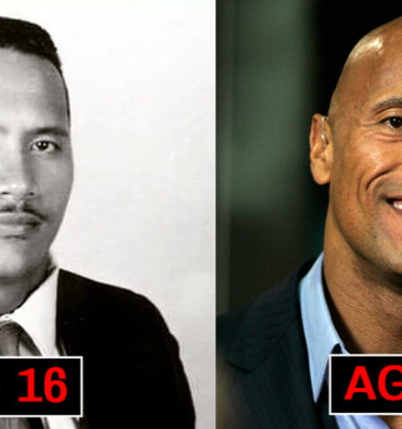 Picture 20 Rare Pictures And Facts About Dwayne Johnson AKA ‘The Rock’