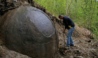 Picture Discovered: A giant mysterious spherical rock that belongs to an ancient civilization in Bosnia