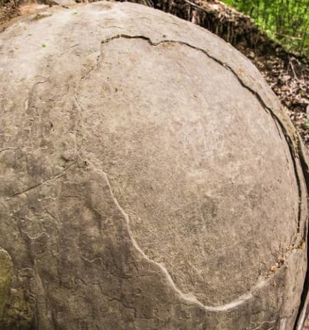 Picture Discovered: A giant mysterious spherical rock that belongs to an ancient civilization in Bosnia