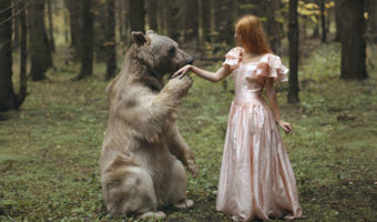Picture A Photographer Creates An Enchanted Fairytale Land In These Pictures Of Real Animals & Pretty Girls
