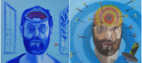 Picture Schizophrenic Artist Bryan Charnley Paints Self Portraits Of His Own Illness Right Until He Committed Suicide