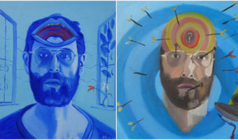 Picture Schizophrenic Artist Bryan Charnley Paints Self Portraits Of His Own Illness Right Until He Committed Suicide