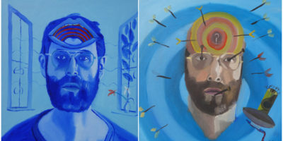 Picture Schizophrenic Artist Bryan Charnley Paints Self Portraits Of His Own Illness Right Until He Committed Suicide