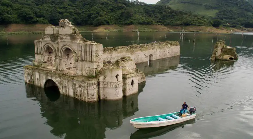 16th-Century Mexican Church Resurfaces after water levels drop