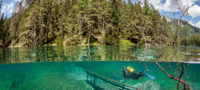 Picture In Pictures: Green Lake, a Park That’s Dry in Winter and Turns Into 10m deep lake in Spring