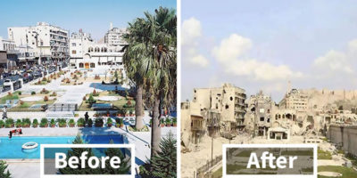 Picture 20 Heart-Wrenching Before and After Pictures of Syrian Civil War