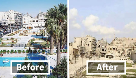 Picture 20 Heart-Wrenching Before and After Pictures of Syrian Civil War