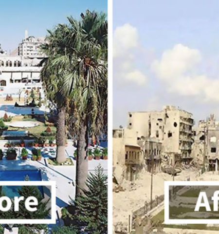 Picture 20 Heart-Wrenching Before and After Pictures of Syrian Civil War