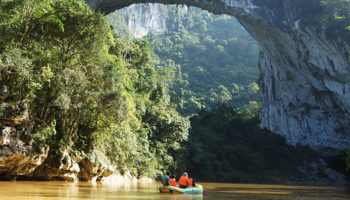 Picture Xian Ren Qiao – a natural bridge spotted on Google Earth turns out to be the world’s largest so far