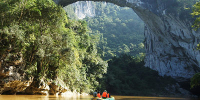 Picture Xian Ren Qiao – a natural bridge spotted on Google Earth turns out to be the world’s largest so far