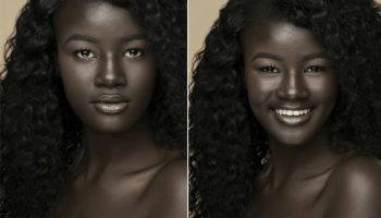 Picture “Melanin Goddess” Khoudia Diop, a Senegalese Model Who Wowed the World with Her Amazingly Dark Skin