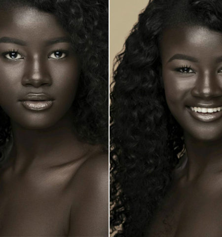 Picture “Melanin Goddess” Khoudia Diop, a Senegalese Model Who Wowed the World with Her Amazingly Dark Skin