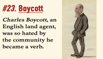 Picture 25 Interesting Words Derived from the Names of People Throughout History