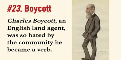 Picture 25 Interesting Words Derived from the Names of People Throughout History