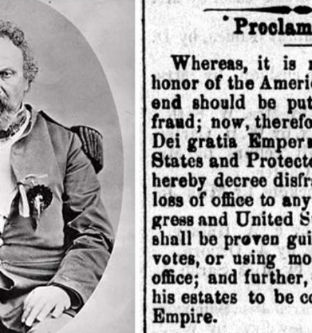 Picture The unusual story of a man who declared himself “Norton I, the Emperor of the United” in 1859 and even issued his own currency