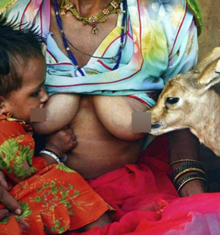 Picture The Hindu Sect “Bishnoi” That Considers Protecting Trees and Wild Life as a Part of Their Religious Responsibility