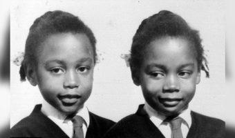Picture June and Jennifer Gibbons, the twins who only talked with each other; later one of them died so that the other could lead a normal life