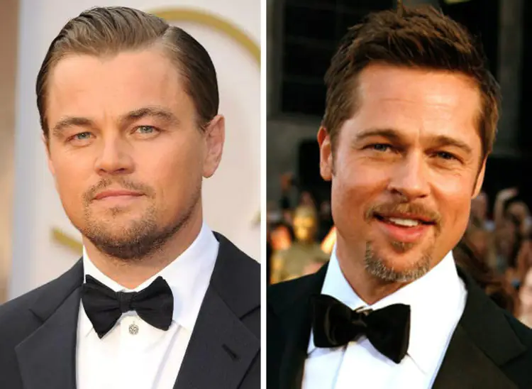 Leonardo DiCaprio and Brad Pitt