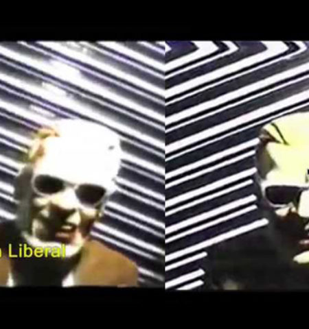 Picture In 1987 someone wearing Max Headroom mask briefly hijacked TV signal in Chicago; no one knows who did it or why