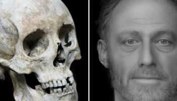 Picture Scientists Reconstruct the Face of a Cambridge Man Who Died 700 Years Ago Using His Skull