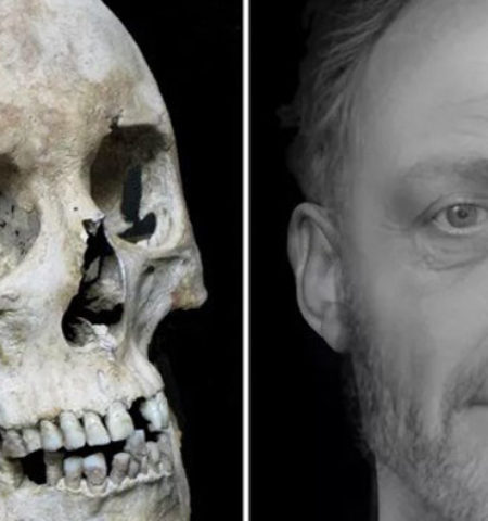 Picture Scientists Reconstruct the Face of a Cambridge Man Who Died 700 Years Ago Using His Skull