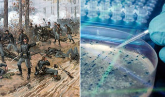 Picture Angel’s Glow – The Mysterious Glowing Wounds of American Civil War Solved 140 Years Later by Two Teenagers