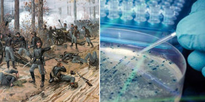 Picture Angel’s Glow – The Mysterious Glowing Wounds of American Civil War Solved 140 Years Later by Two Teenagers