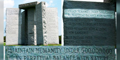 Picture Georgia Guidestones: A Mysterious Granite Monument Containing Post-Apocalyptic Messages for the World