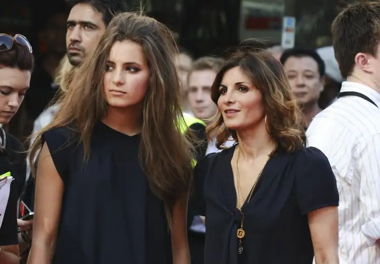 Rowan Atkinson's daughter Lily and wife