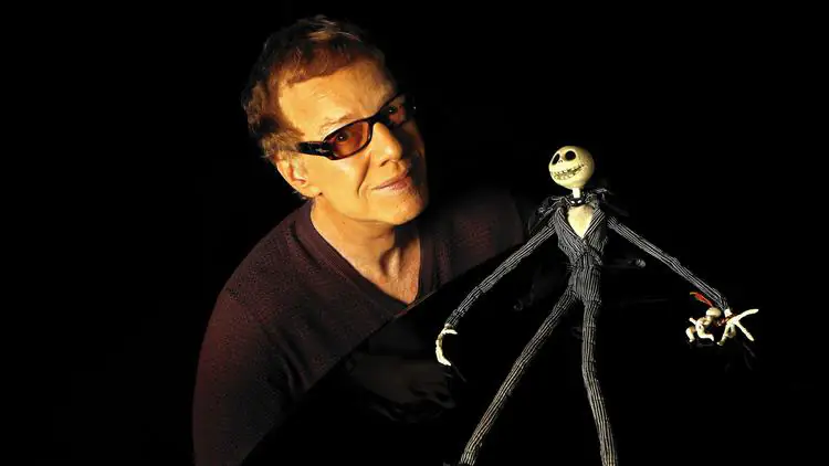 Danny Elfman and Jack Skellington