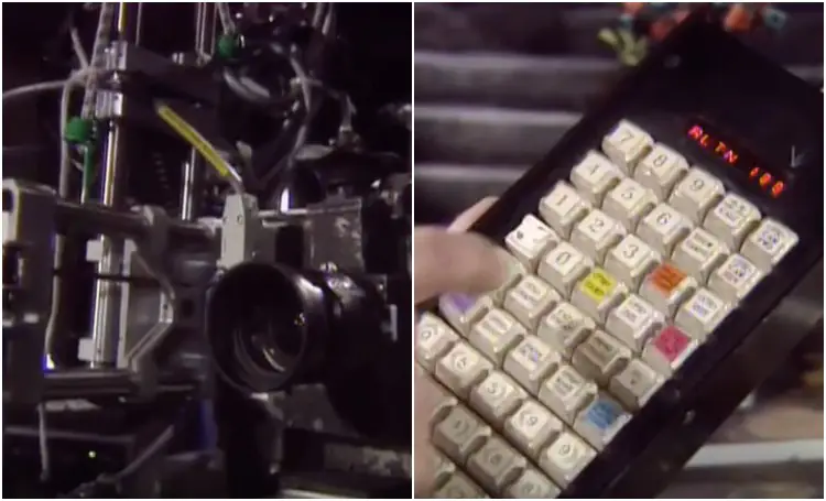 Computer controlled cameras on set