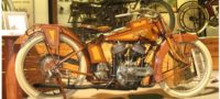 Picture “Traub”, the rare motorcycle from 1916, has engine technology way ahead of its time and still runs