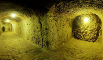 Picture A Man Knocked Down a Wall of His Home and Discovered the Forgotten Derinkuyu Underground City