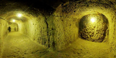 Picture A Man Knocked Down a Wall of His Home and Discovered the Forgotten Derinkuyu Underground City