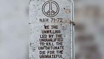 Picture 20 Pictures of Engraved Zippo Lighters of Soldiers from the Vietnam War