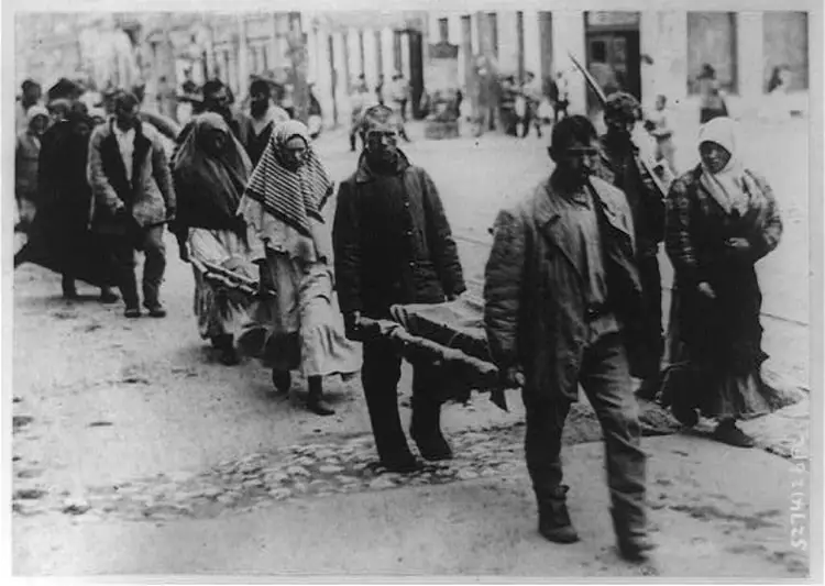 Deaths During Famine in Bolshevist Russia