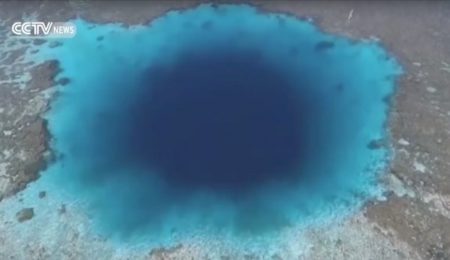 Picture Dragon Hole, the World’s Deepest Known Blue Hole Discovered in South China Sea