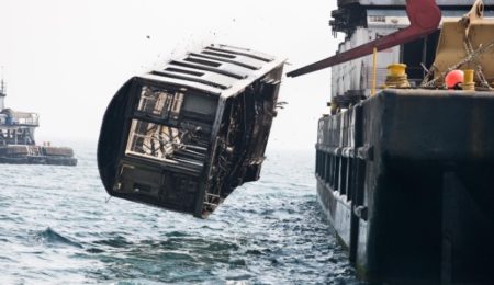 Picture How 2,500+ Retired Subway Cars Were Dumped into the Ocean to Create Artificial Reefs for Fishes 