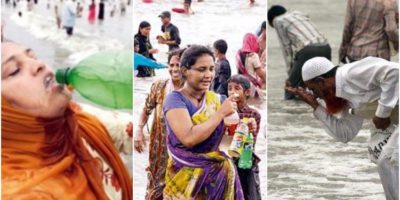 Picture In 2006, the Usually Salty Seawater Turned Sweet in Mumbai’s Mahim Creek for a Day Leading People to Hail it as a Miracle