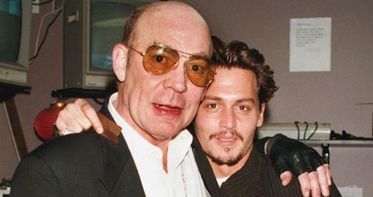 Johnny Depp and Hunter S. Thompson