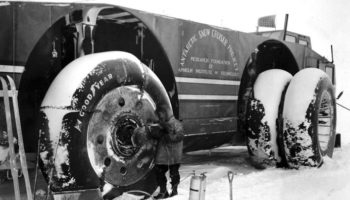 Picture The 55-foot Antarctic Snow Cruiser was abandoned in Antarctica and it remains lost to this day