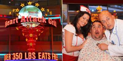 Picture Heart Attack Grill – Hospital-Themed Restaurant Offering Free Meals to Those Over 350 lb